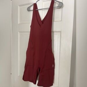 Free People Movement Here On Out Strappy Onesie Romper Size Medium